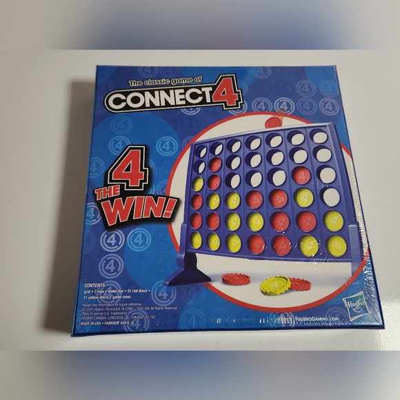 Connect 4 Classic Board Game - Picture 3 of 3